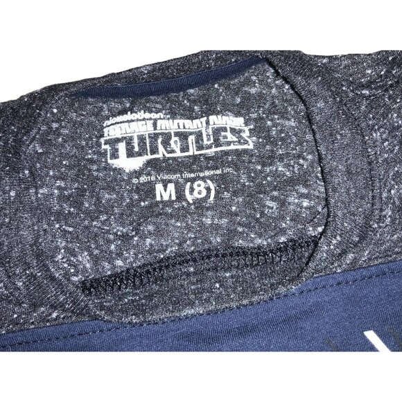 Teenage Mutant Ninja Turtle Long Sleeve Graphic Shirt size M (8) - Picture 3 of 5